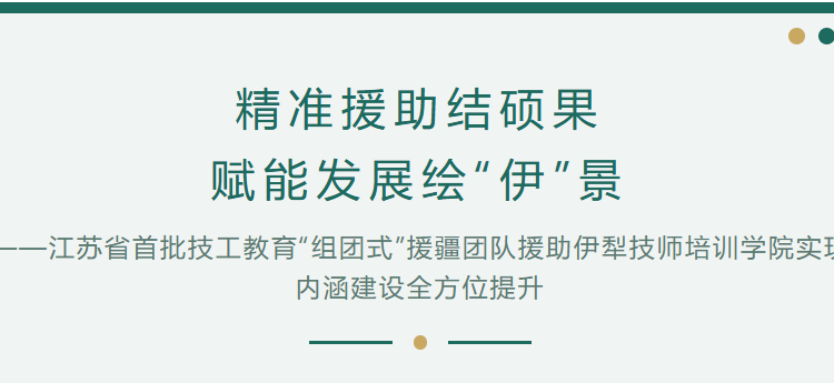 精准援助结硕果 赋能发展绘“伊”景