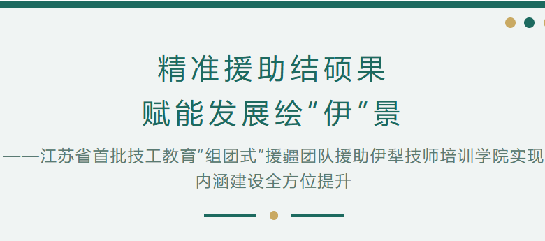 精准援助结硕果 赋能发展绘“伊”景