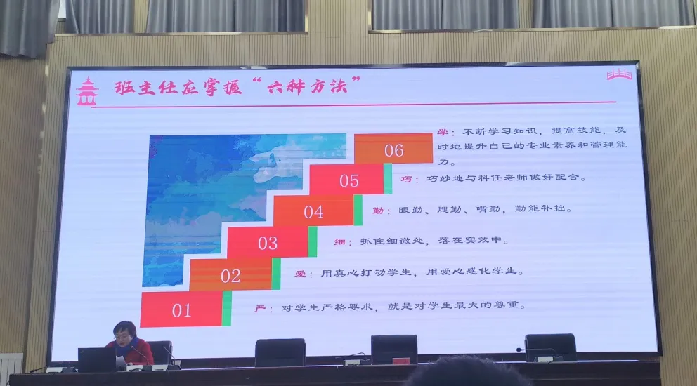 2024年1月17日，受可克达拉职业技术学校之邀面向该校班主任开展了以《如何当好一名合格的班主任》为题的讲座。&nbsp;